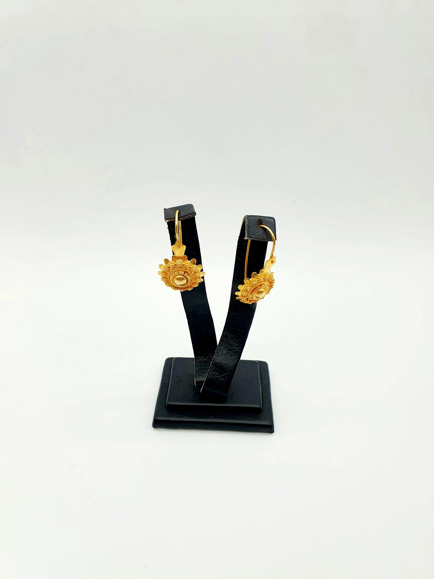 Silver 925 gilt earrings "Šibenski botuni"