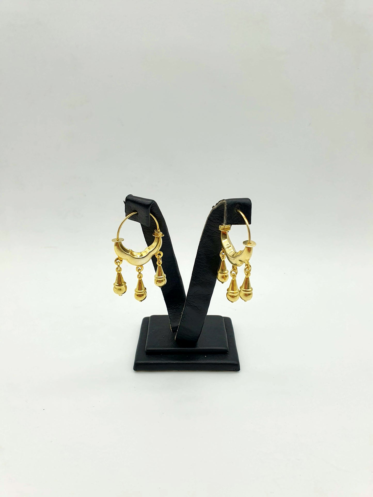 Traditional Croatian earrings silver 925 gilt