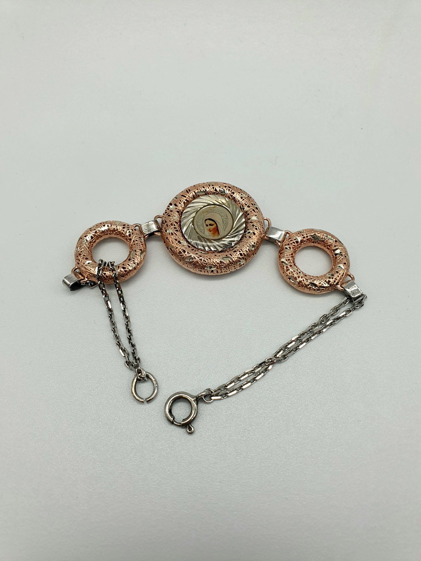 Sliver 925 rose bracelet "Queen of peace"