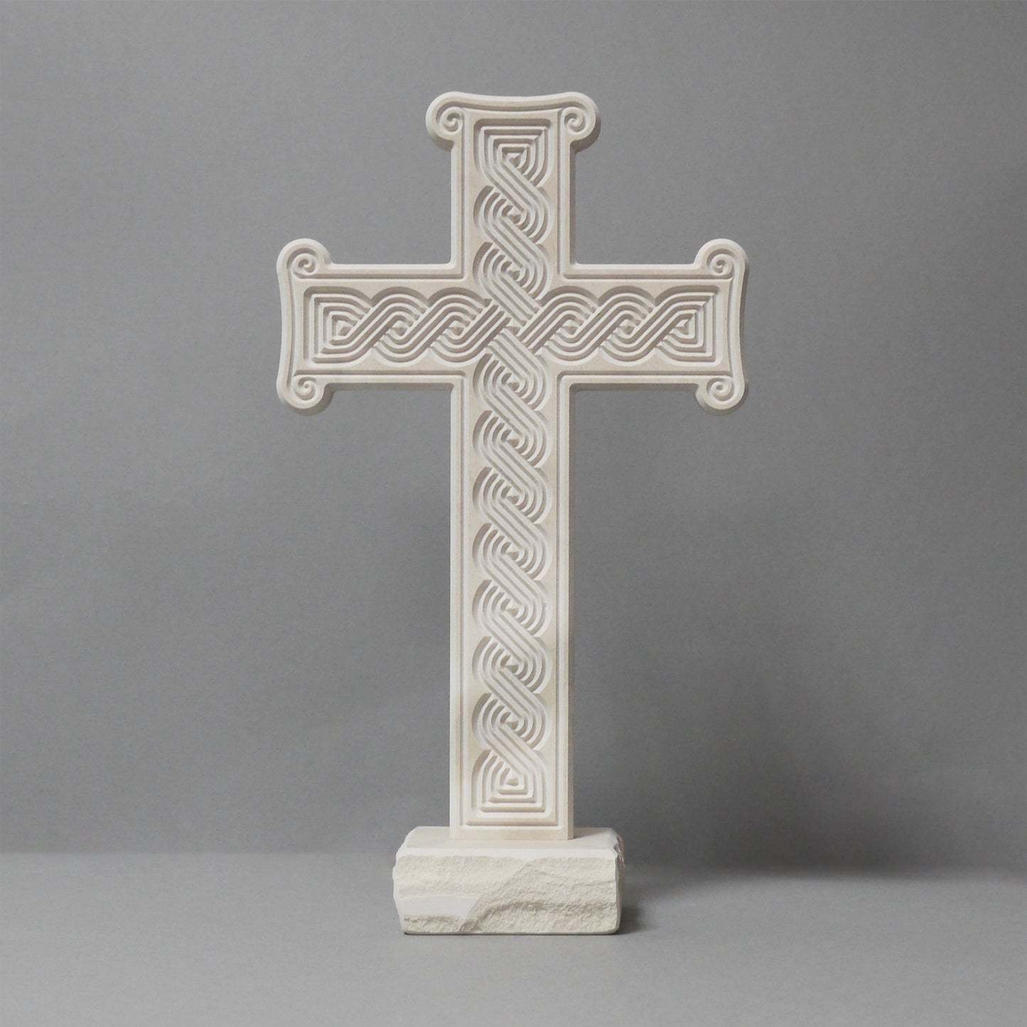 Standing table cross - wattle