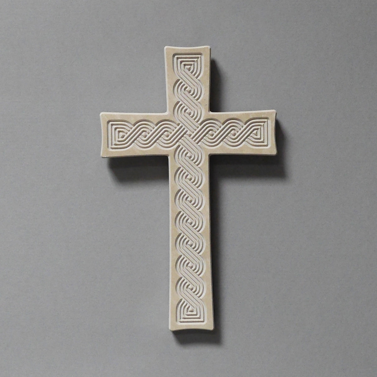 Wall flat cross – wattle