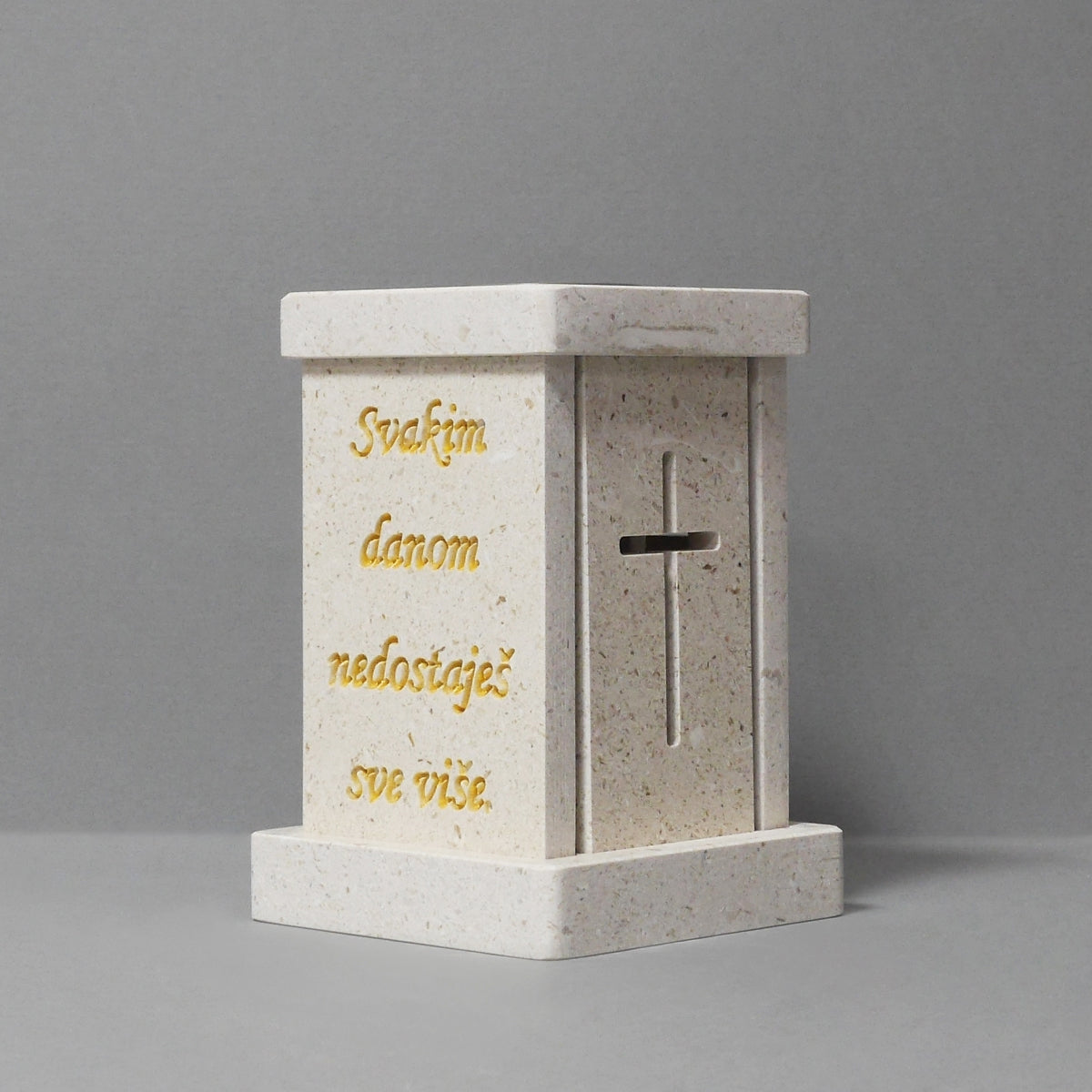 Tombstone solar lamp - LARGE